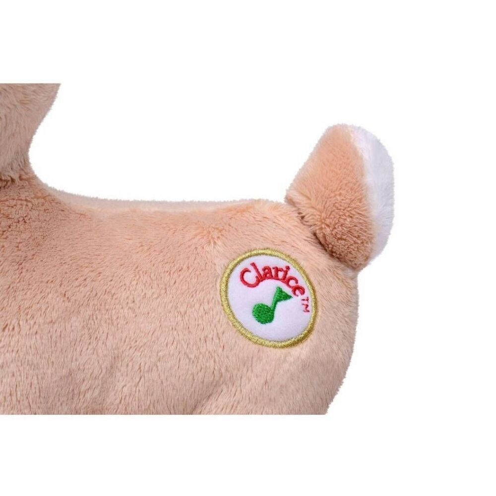 Rudolph The Red-Nosed Reindeer - Clarice 10 Inch Musical Light-Up Stuffed Plush - Picture 3 of 6